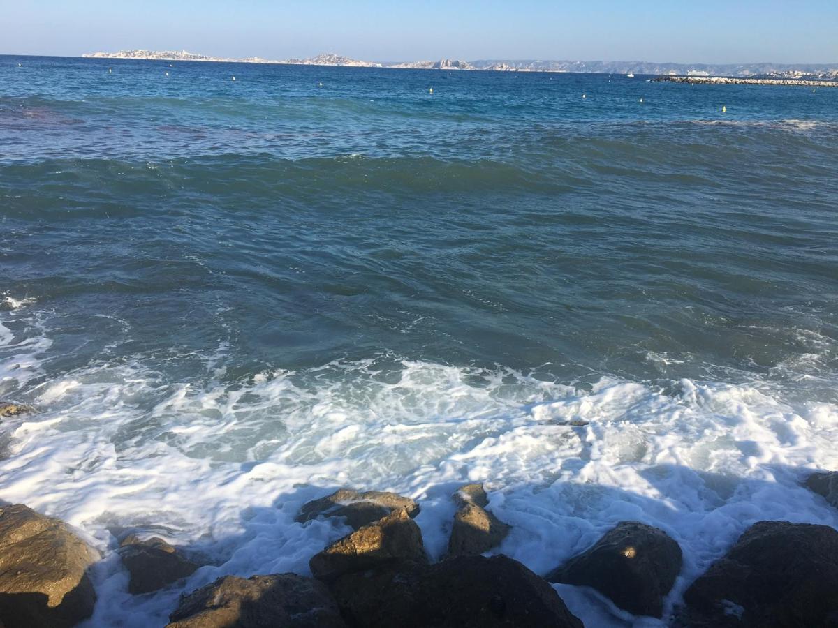 Appartement La Plage De La Pointe Rouge Marseilles Buitenkant foto